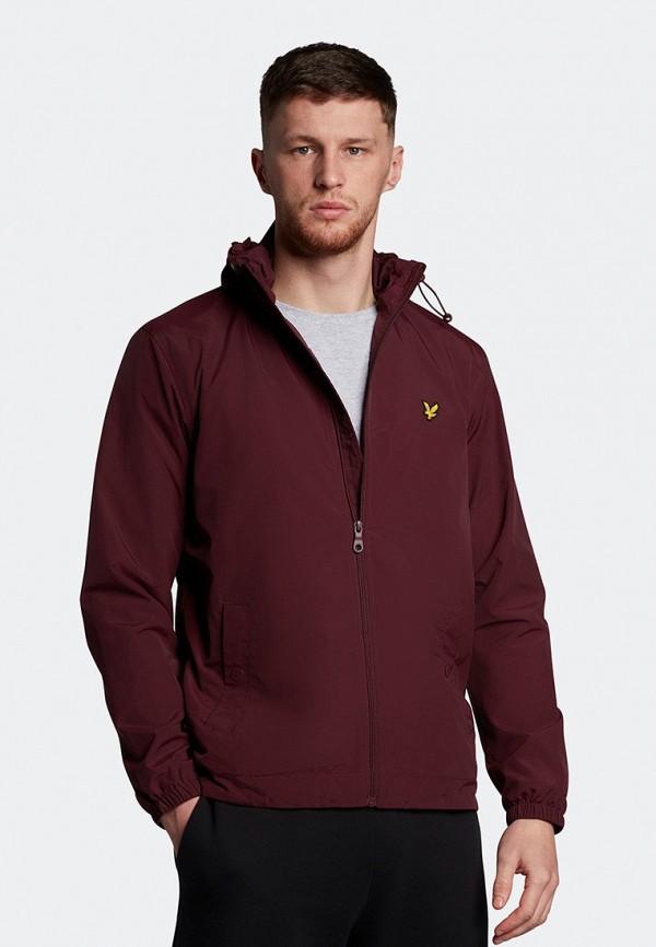 Ветровка Lyle & Scott - цвет: бордовый, коллекция: демисезон.