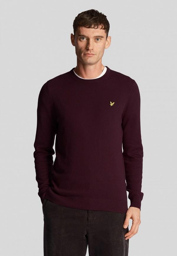 Джемпер Lyle & Scott - цвет: бордовый, коллекция: мульти.