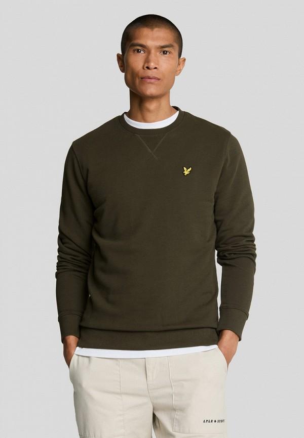 Свитшот Lyle & Scott - цвет: хаки, коллекция: мульти.