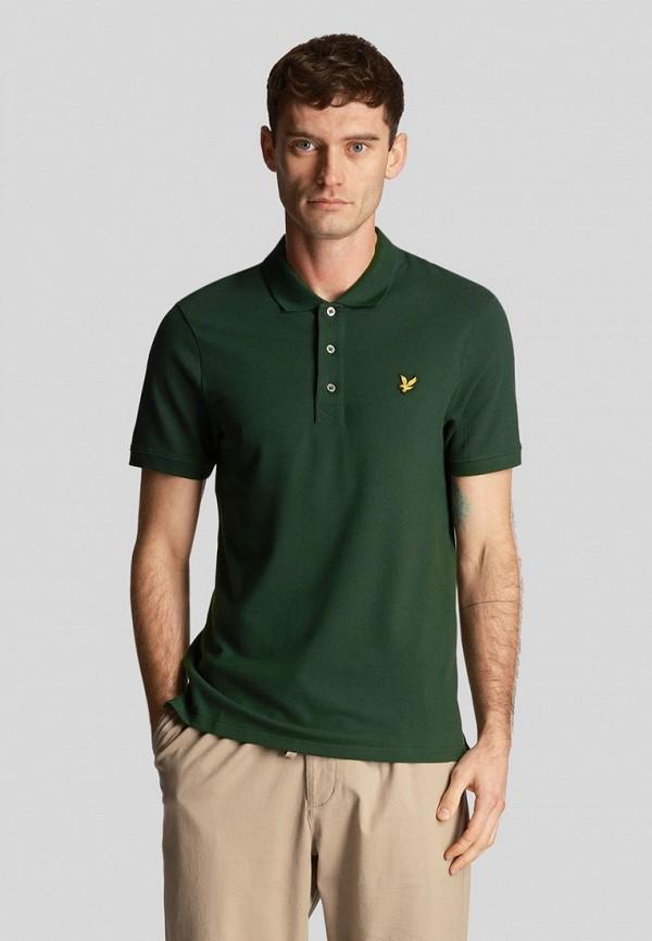 Поло Lyle & Scott - цвет: зеленый, коллекция: мульти.