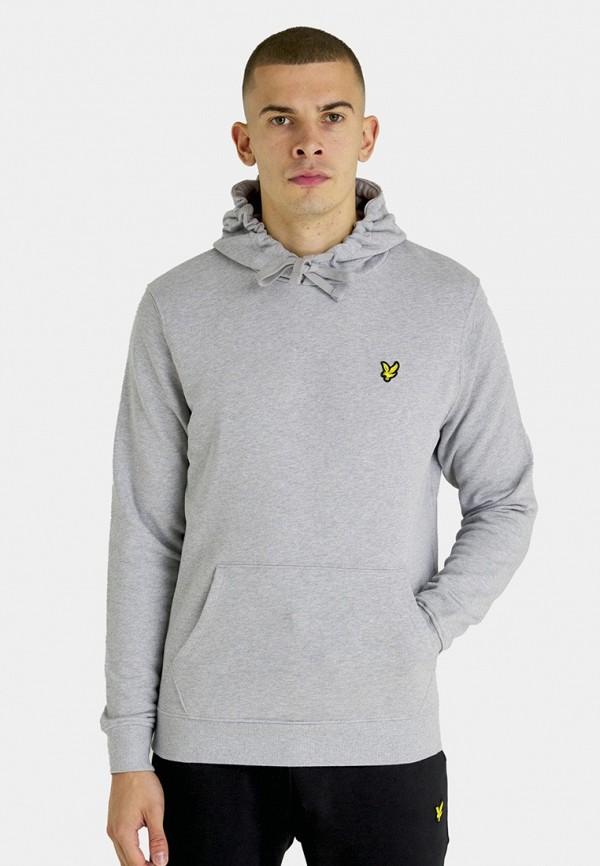 Худи Lyle & Scott - цвет: серый, коллекция: мульти.