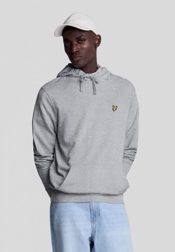 Худи Lyle & Scott - цвет: серый, коллекция: мульти.