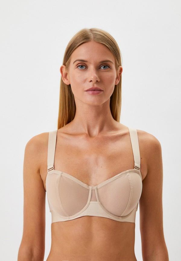 DKNY | Бюстгальтер DKNY - цвет: бежевый, коллекция: мульти.