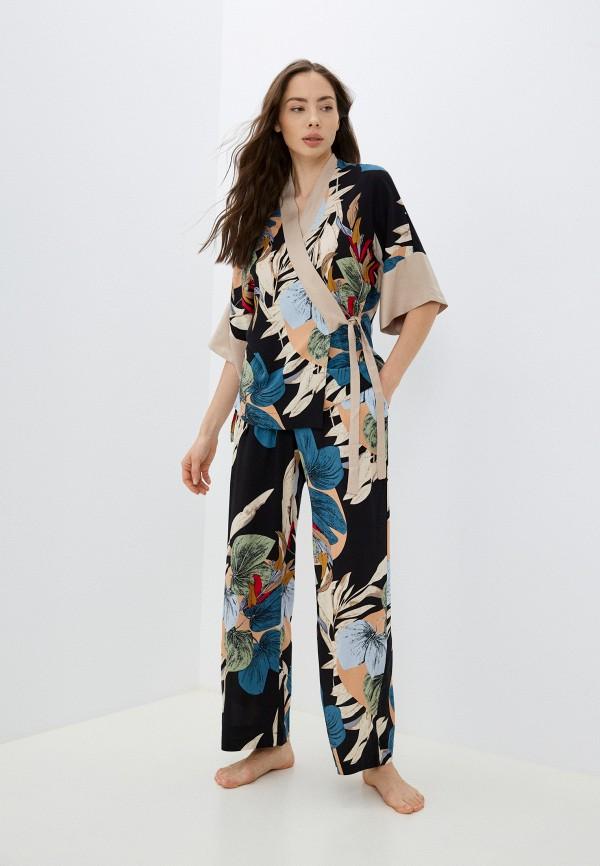 Esfir | Пижама Esfir - цвет: черный, коллекция: мульти.