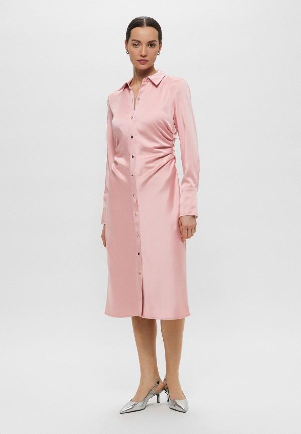 DKNY | Платье DKNY - цвет: розовый, коллекция: мульти.
