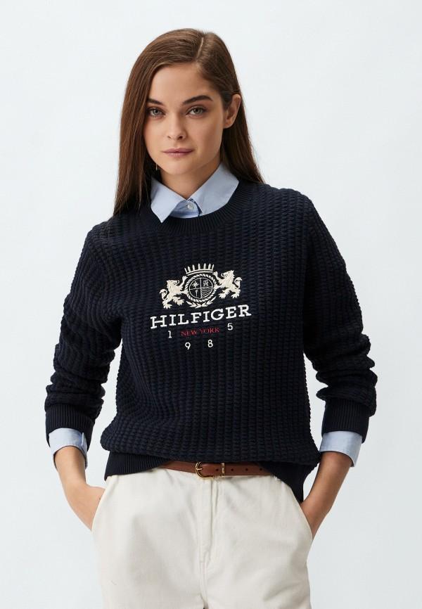 Джемпер Tommy Hilfiger - цвет: синий, коллекция: мульти.