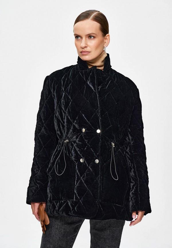 Miss Chic | Куртка стеганая Miss Chic - цвет: черный, коллекция: демисезон.