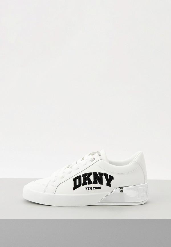 DKNY | Кеды DKNY - цвет: белый, коллекция: демисезон.