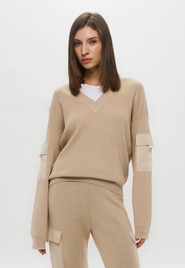 DKNY | Джемпер DKNY - цвет: бежевый, коллекция: мульти.