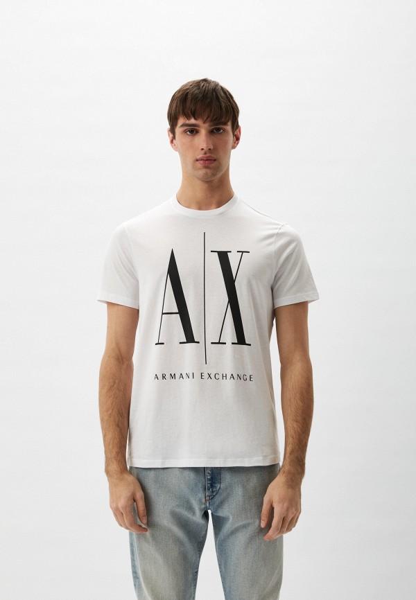 Футболка Armani Exchange - цвет: белый, коллекция: мульти.