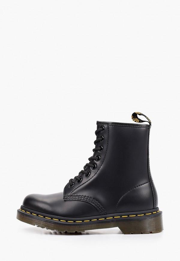 Ботинки Dr. Martens - цвет: черный, коллекция: демисезон.