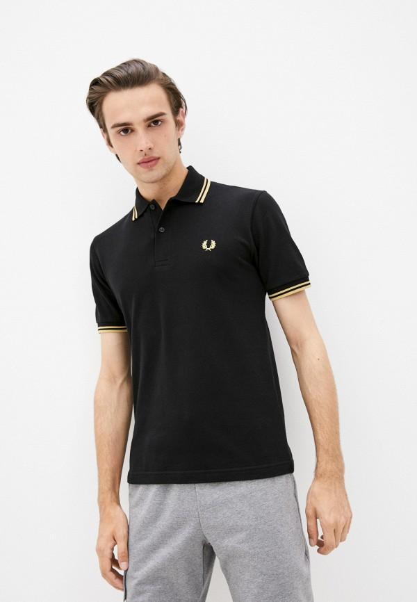 Поло Fred Perry - цвет: черный, коллекция: мульти.