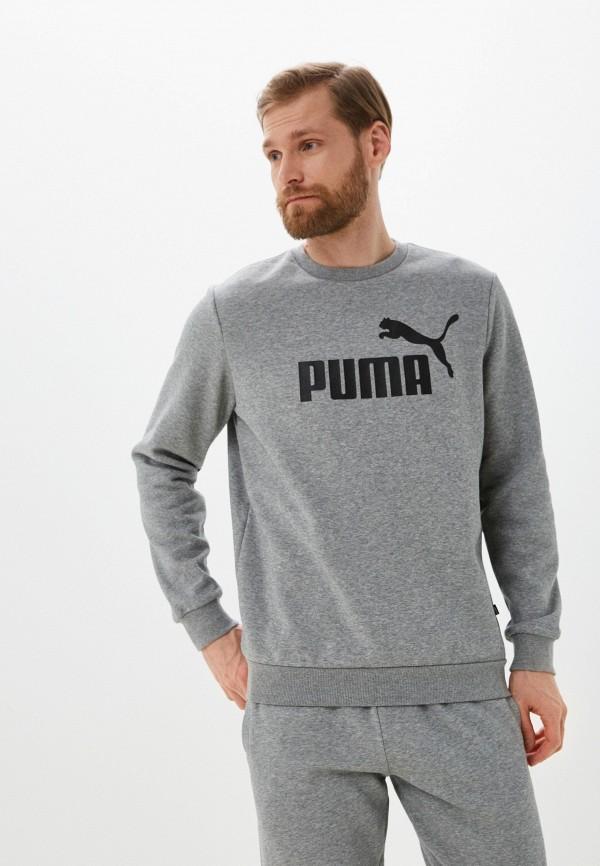 Свитшот PUMA - цвет: серый, коллекция: мульти.