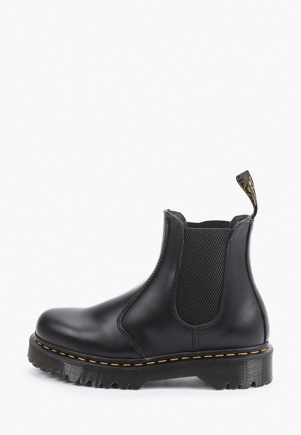 Ботинки Dr. Martens - цвет: черный, коллекция: демисезон.