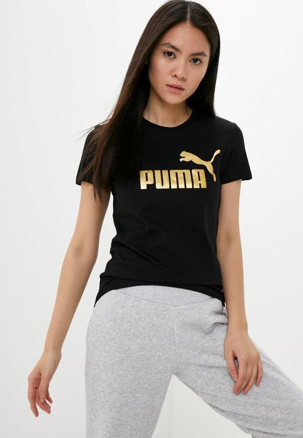 Футболка PUMA - цвет: черный, коллекция: мульти.