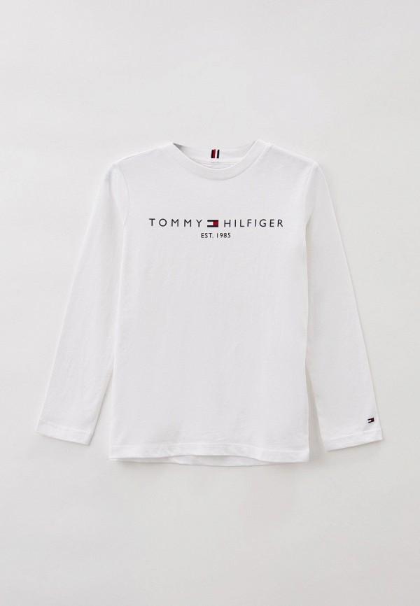 Лонгслив Tommy Hilfiger - цвет: белый, коллекция: мульти.