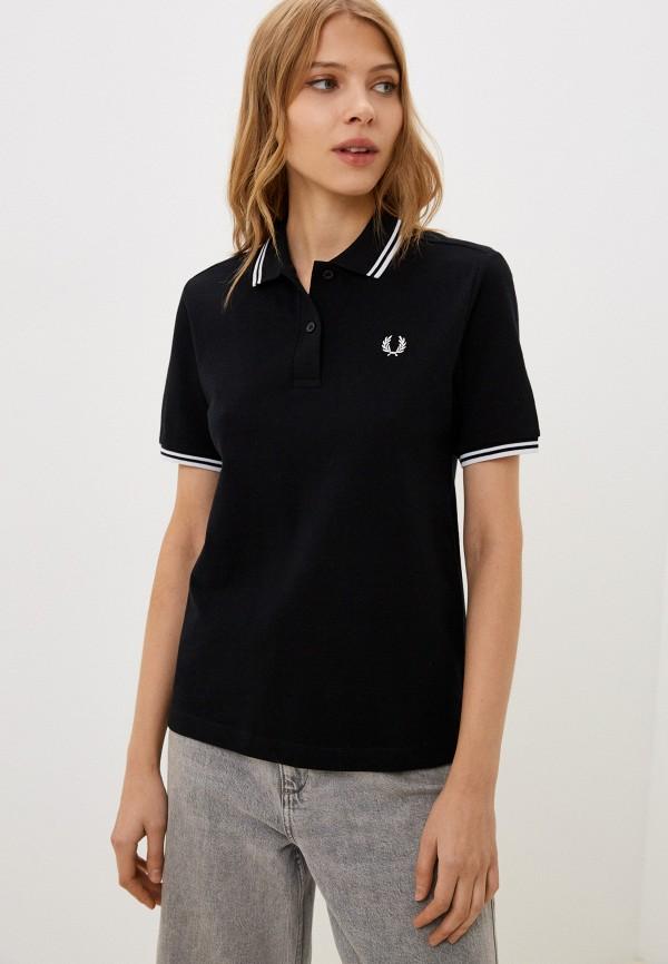 Поло Fred Perry - цвет: черный, коллекция: мульти.