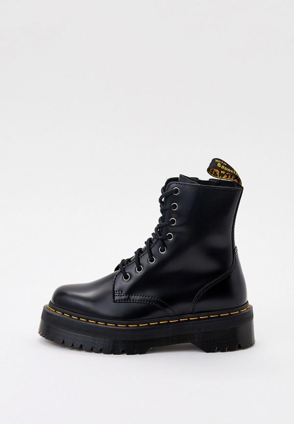 Ботинки Dr. Martens - цвет: черный, коллекция: демисезон.