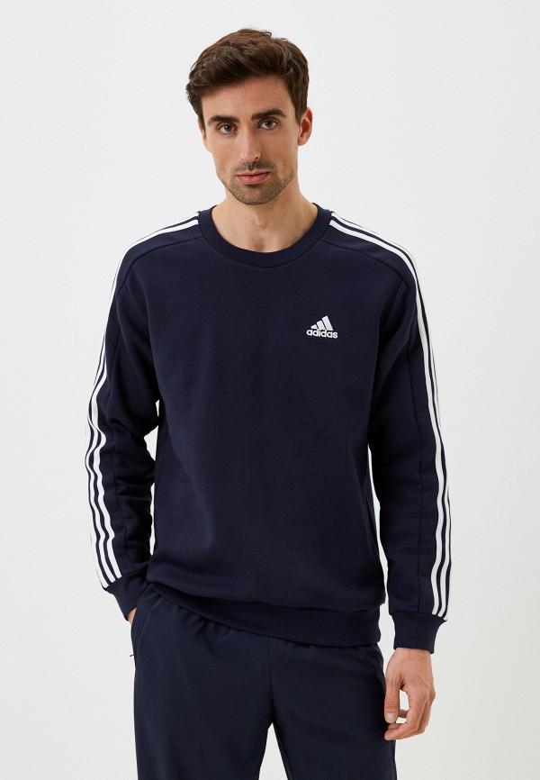 Свитшот adidas - цвет: синий, коллекция: мульти.