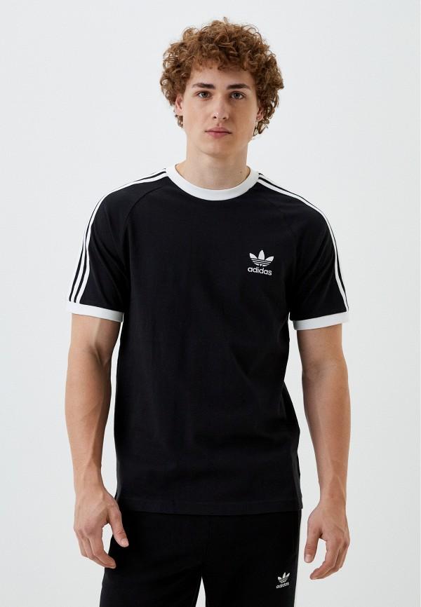 Футболка adidas Originals - цвет: черный, коллекция: мульти.