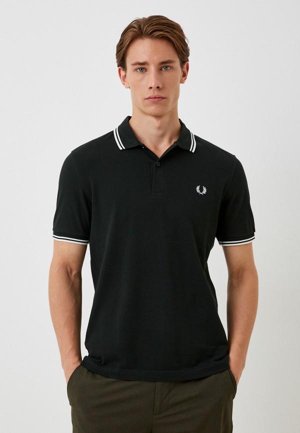 Поло Fred Perry - цвет: зеленый, коллекция: мульти.