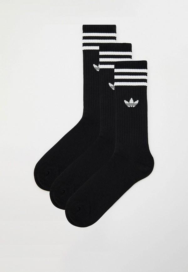 Носки 3 пары adidas Originals - цвет: черный, коллекция: мульти.