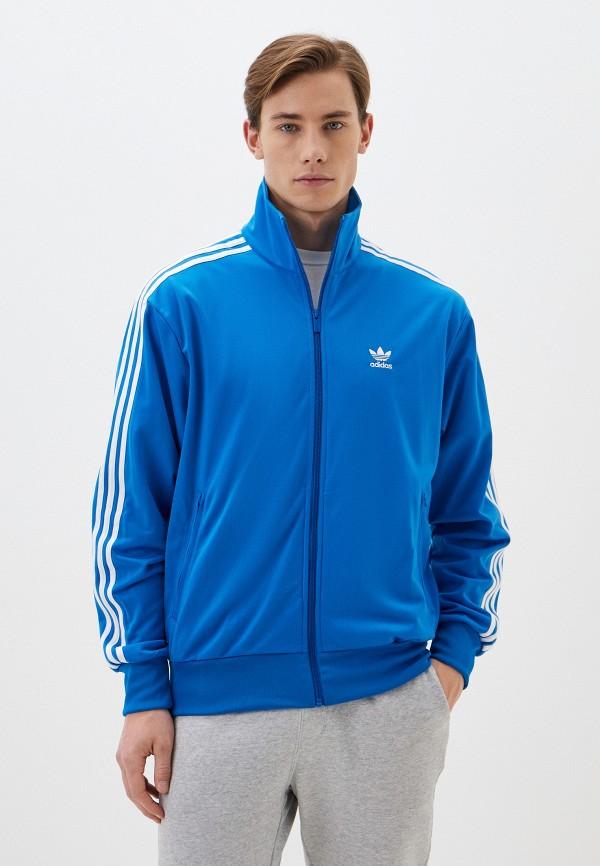 Олимпийка adidas Originals - цвет: голубой, коллекция: мульти.