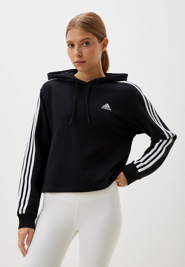 Худи adidas - цвет: черный, коллекция: мульти.