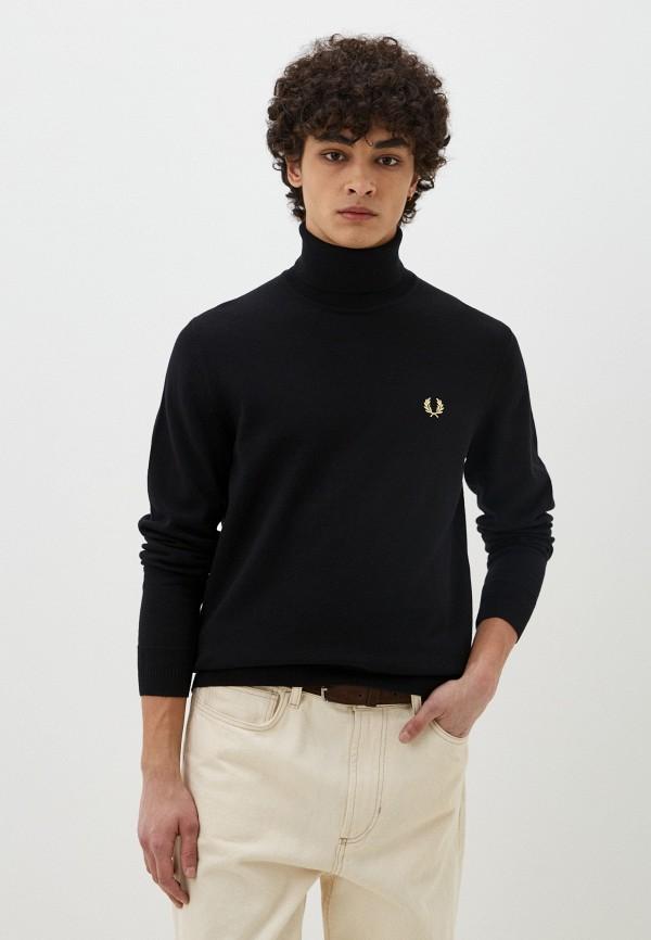 Водолазка Fred Perry - цвет: черный, коллекция: мульти.