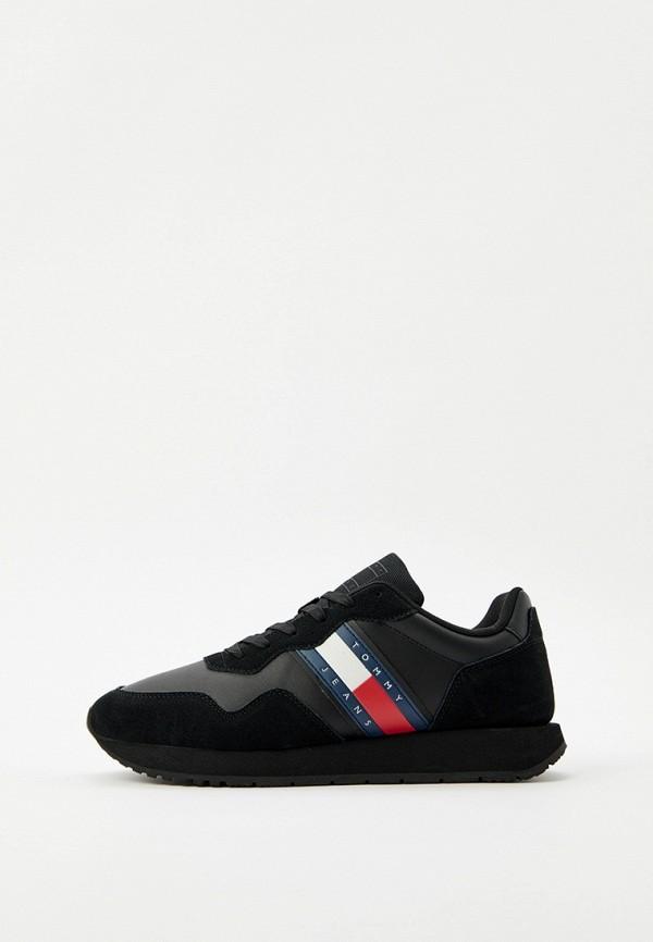 Tommy Jeans | Кроссовки Tommy Jeans - цвет: черный, коллекция: демисезон.