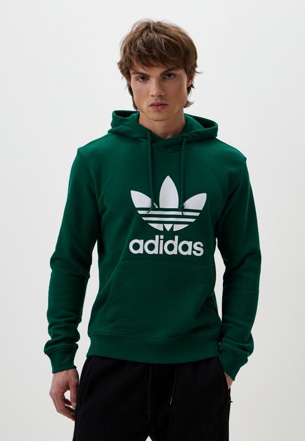 Худи adidas Originals - цвет: зеленый, коллекция: мульти.