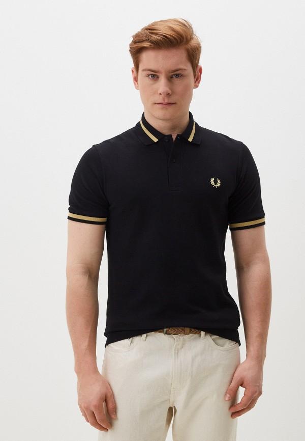 Поло Fred Perry - цвет: черный, коллекция: мульти.