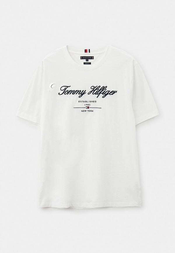 Футболка Tommy Hilfiger - цвет: белый, коллекция: мульти.