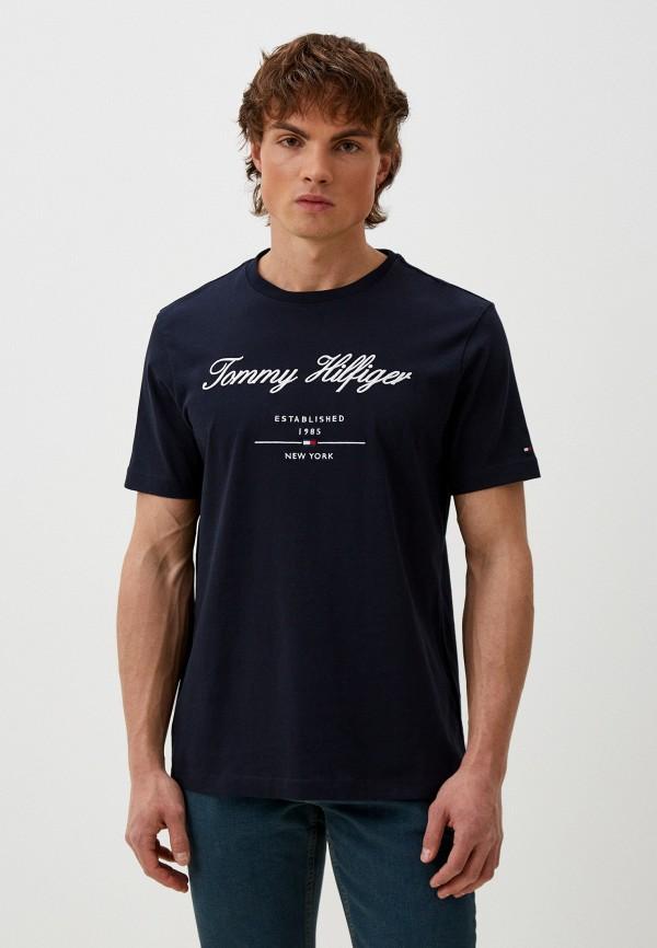 Футболка Tommy Hilfiger - цвет: синий, коллекция: мульти.