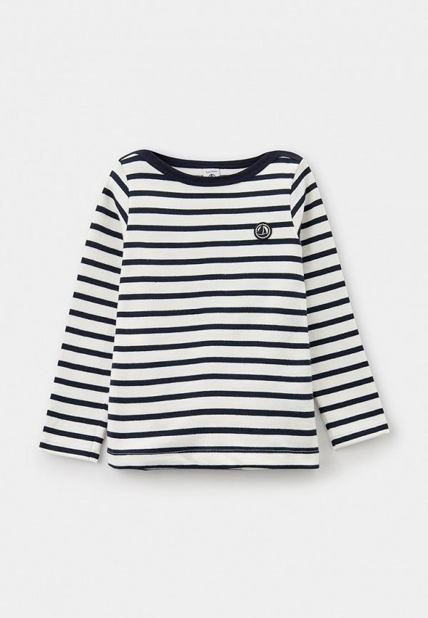 Лонгслив Petit Bateau - цвет: белый, коллекция: мульти.