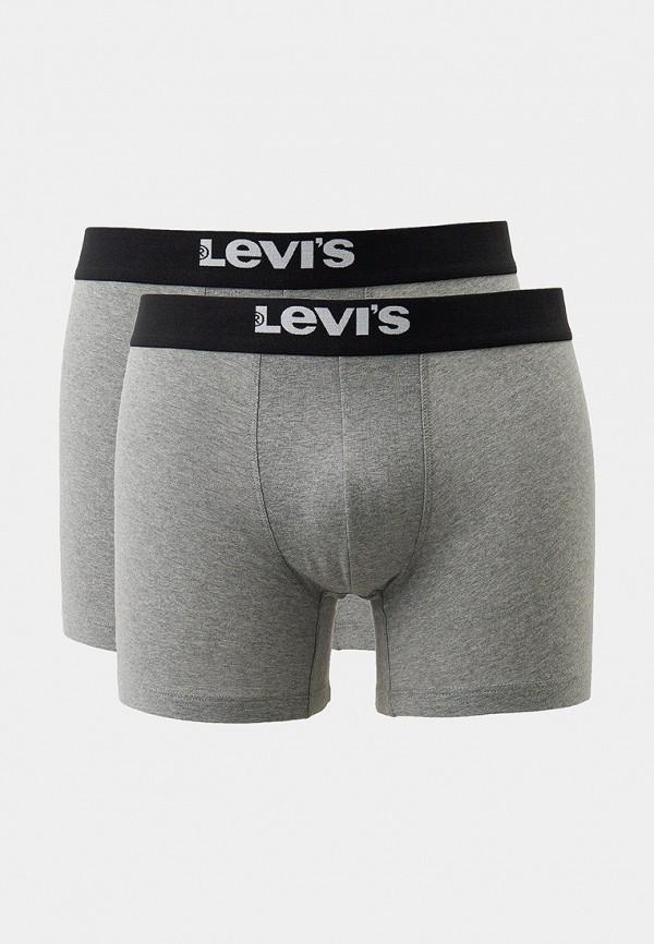 Трусы 2 шт. Levi's® - цвет: серый, коллекция: мульти.