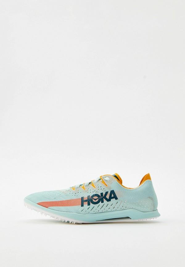 Кроссовки Hoka One One - цвет: бирюзовый, коллекция: мульти.