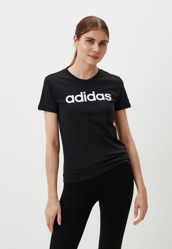 Футболка adidas - цвет: черный, коллекция: мульти.