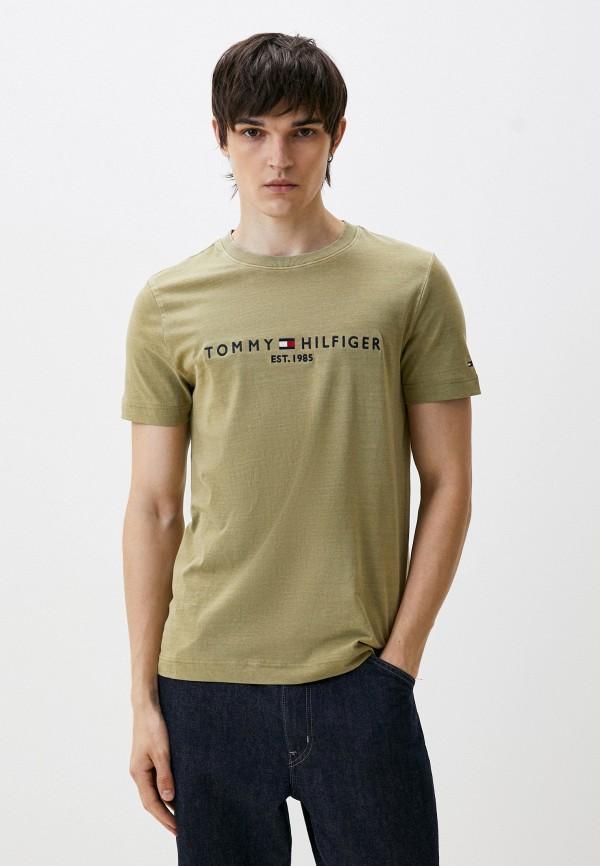 Футболка Tommy Hilfiger - цвет: хаки, коллекция: мульти.