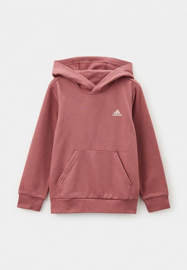 Худи adidas - цвет: розовый, коллекция: мульти.