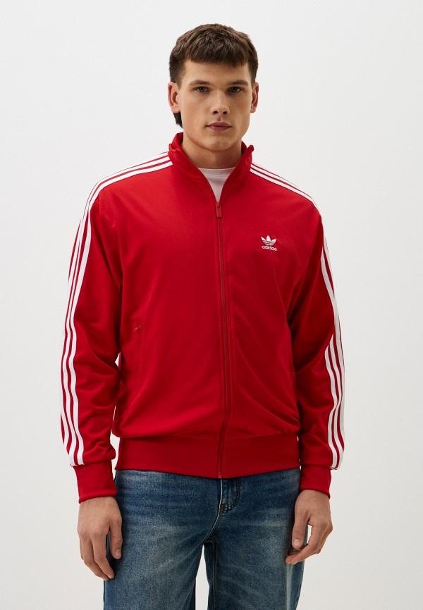 Олимпийка adidas Originals - цвет: красный, коллекция: мульти.