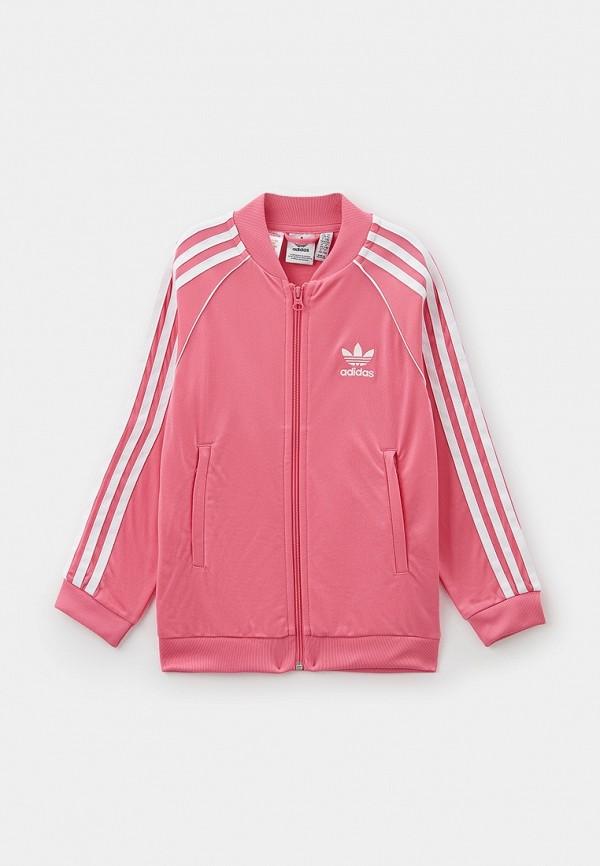 Олимпийка adidas Originals - цвет: розовый, коллекция: мульти.