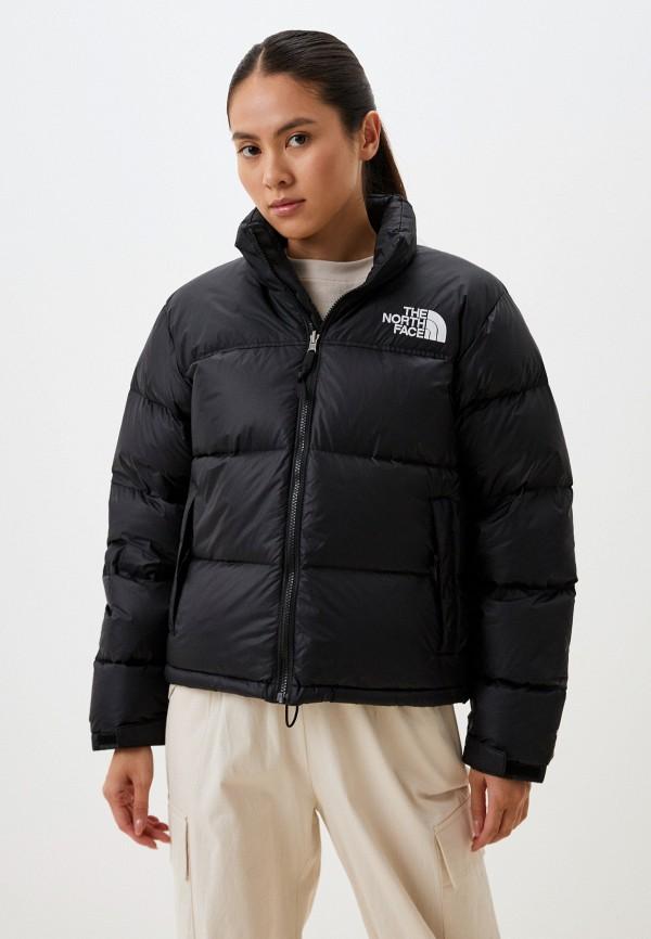 Пуховик The North Face - цвет: черный, коллекция: демисезон, зима.