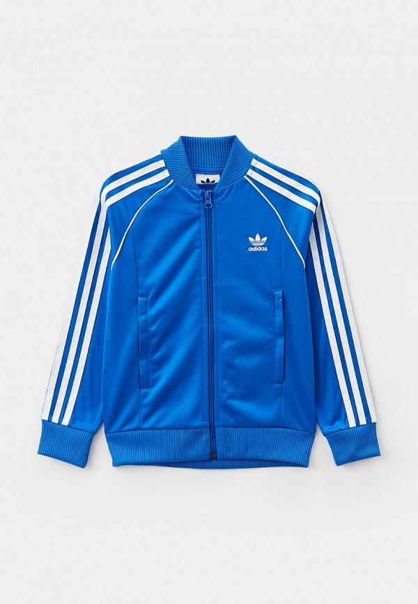 Олимпийка adidas Originals - цвет: синий, коллекция: мульти.