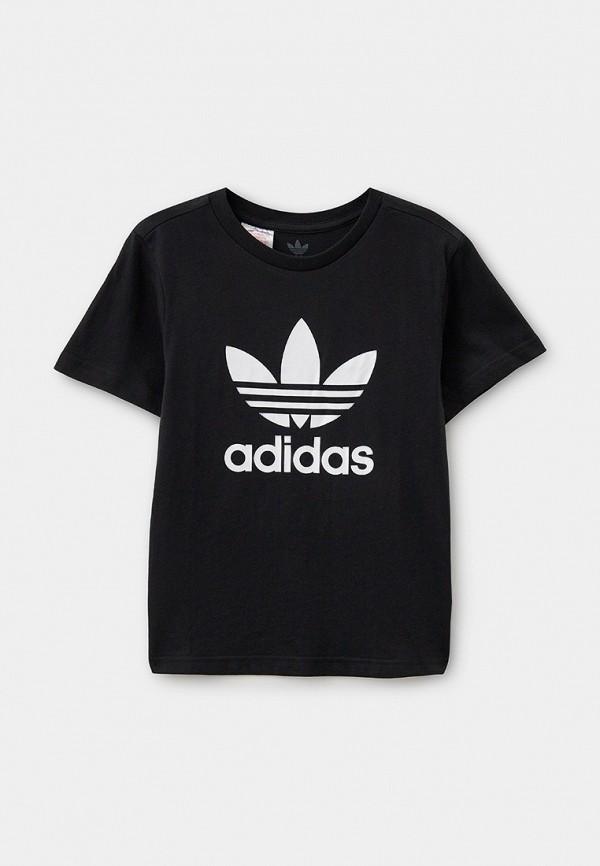 Футболка adidas Originals - цвет: черный, коллекция: мульти.