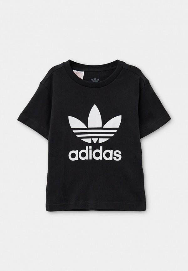 Футболка adidas Originals - цвет: черный, коллекция: мульти.