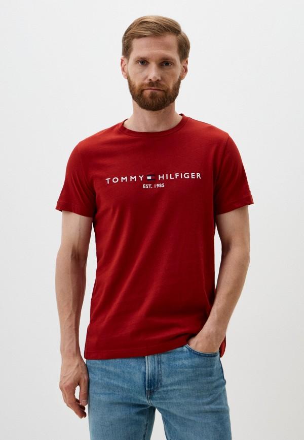 Футболка Tommy Hilfiger - цвет: красный, коллекция: мульти.