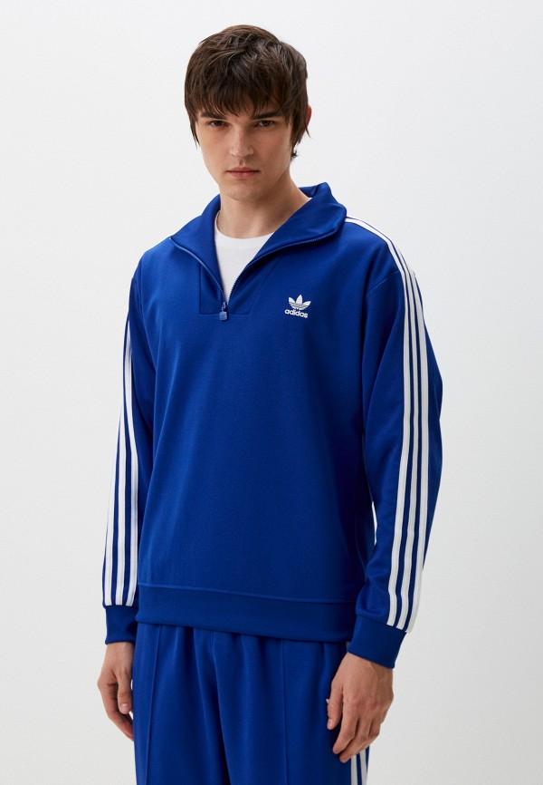 Олимпийка adidas Originals - цвет: синий, коллекция: мульти.