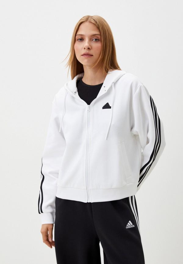 Толстовка adidas - цвет: белый, коллекция: мульти.