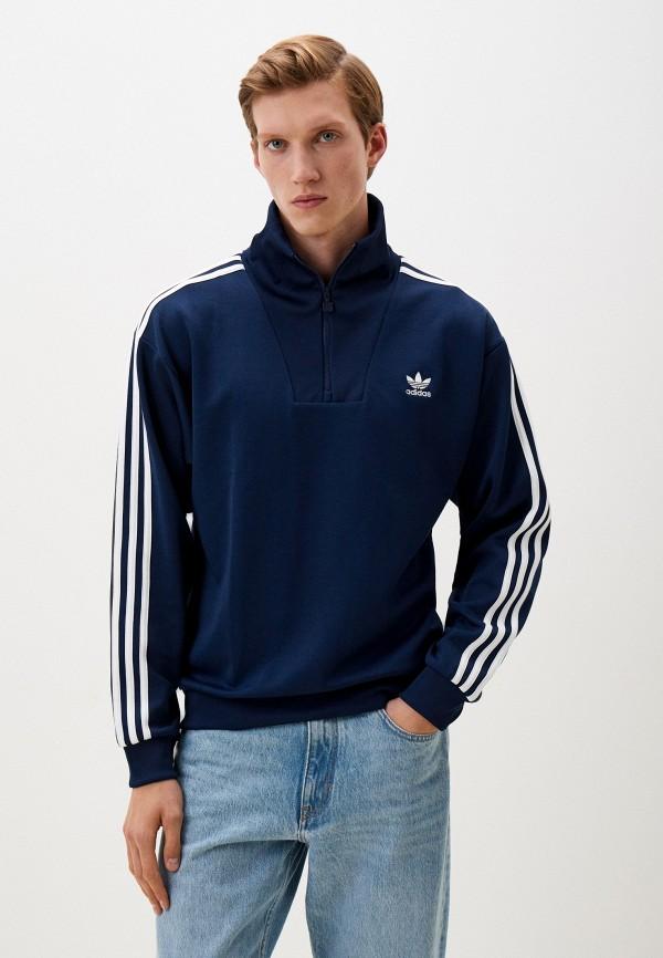 Олимпийка adidas Originals - цвет: синий, коллекция: мульти.